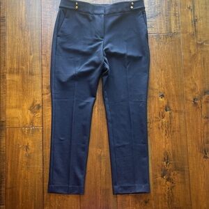 LOFT 31" inseam 12T Marissa pants tall size Navy